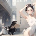 バレエを踊る少女 4枚目