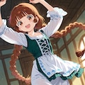 ククリと民族衣装 2枚目