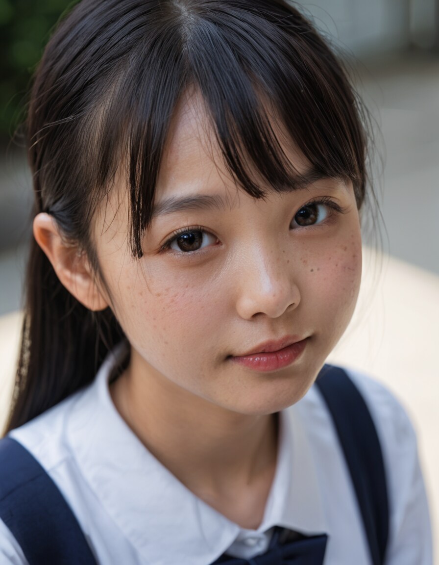 制服美少女