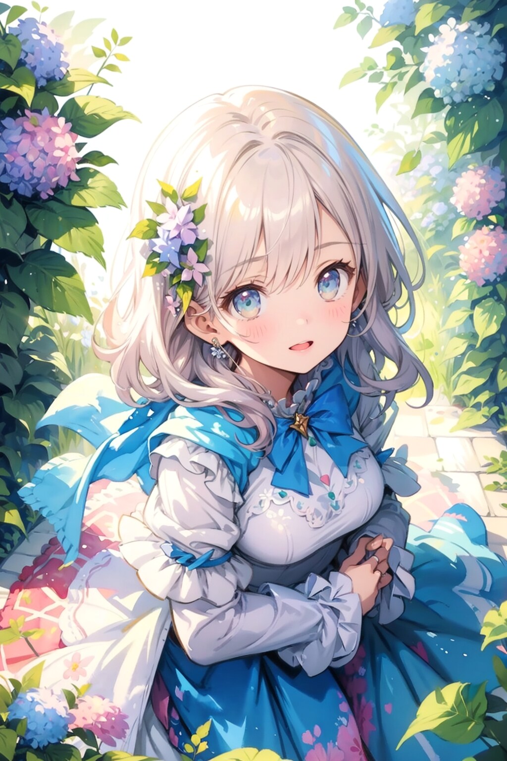 紫陽花姫 | の人気AIイラスト・グラビア