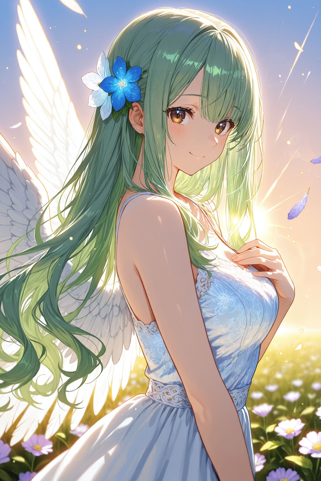 天使さん頑張ります