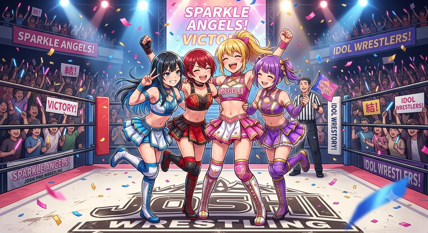 きゃわきゃわアイドルレスラーちゃんチーム