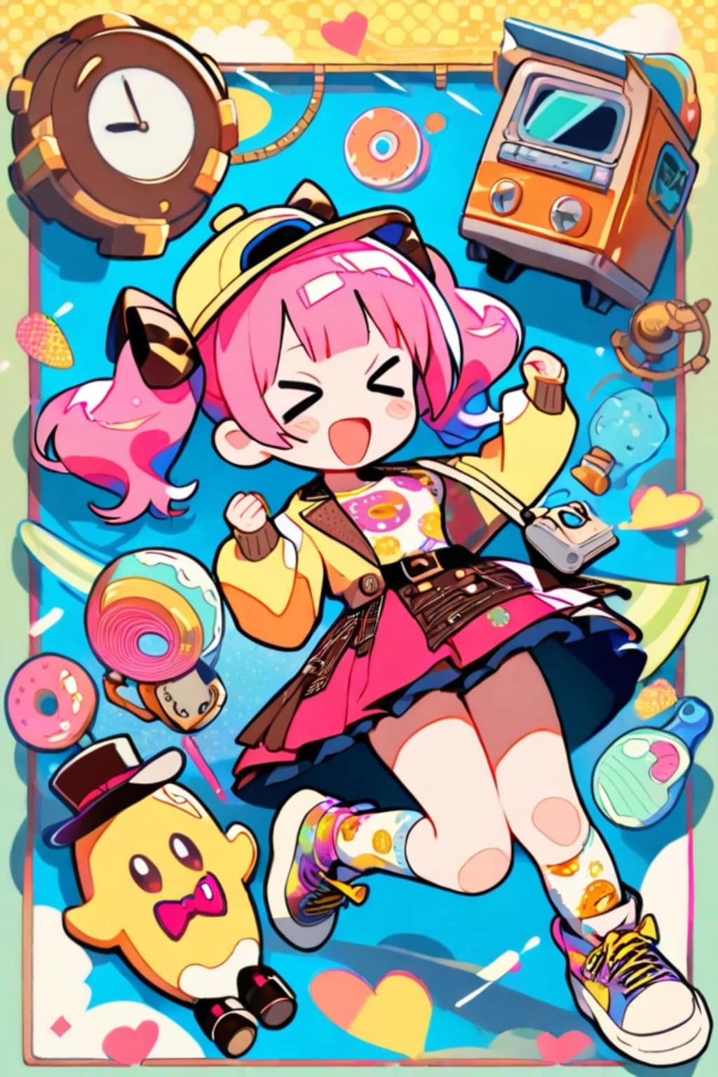 ピンク髪ちゃん