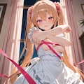 魅惑の裸エプロンで誘うさとみん #1 8枚目