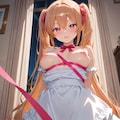 魅惑の裸エプロンで誘うさとみん #1 9枚目