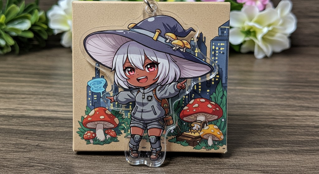 きのこの魔女のアクキー