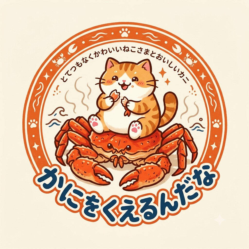 かにくえロゴ