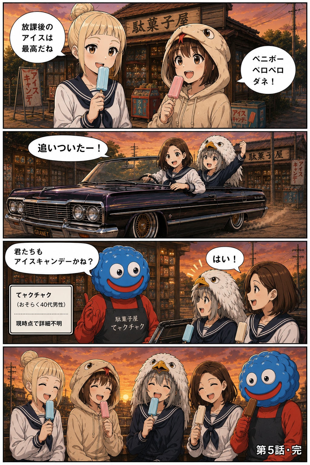 ちゃんとしたノコ金漫画　第5話「お下校」