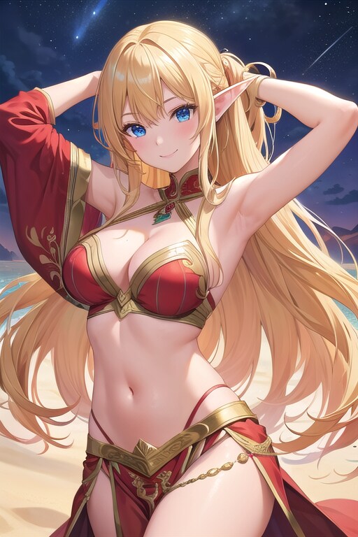 エルフの踊り子