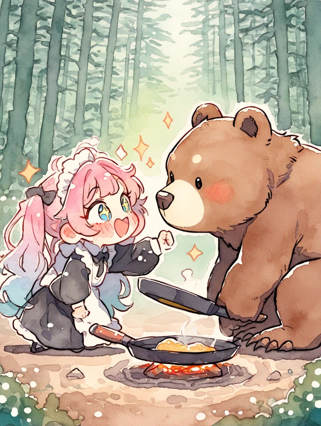 戦おうと思ったけど仲良くなってしまう。