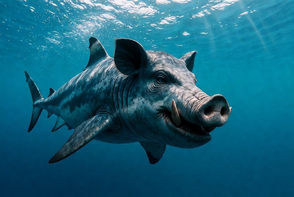猪🐗×鮫🦈