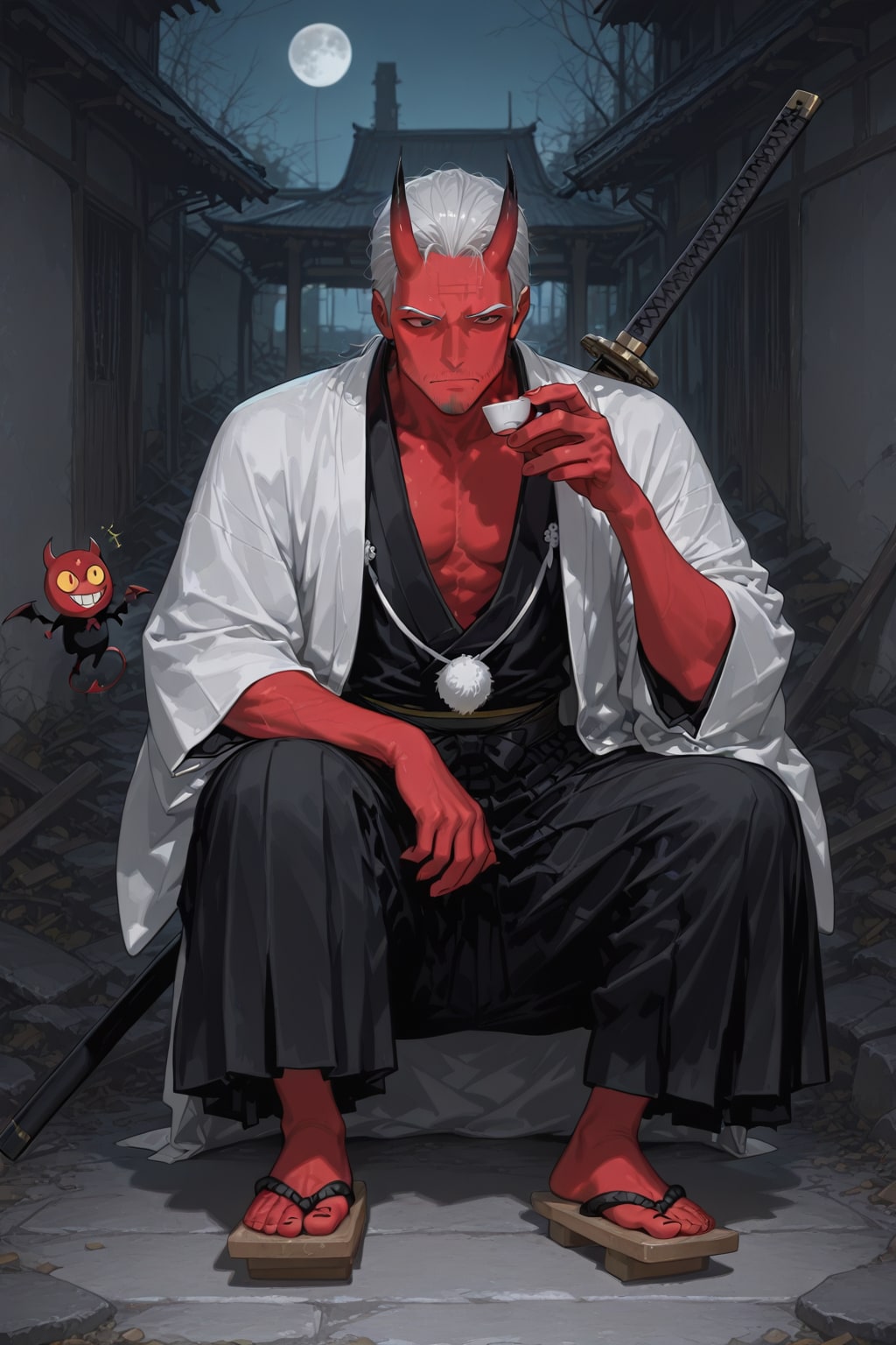 敵の手応えが無さ過ぎて愉しくない邪鬼侍