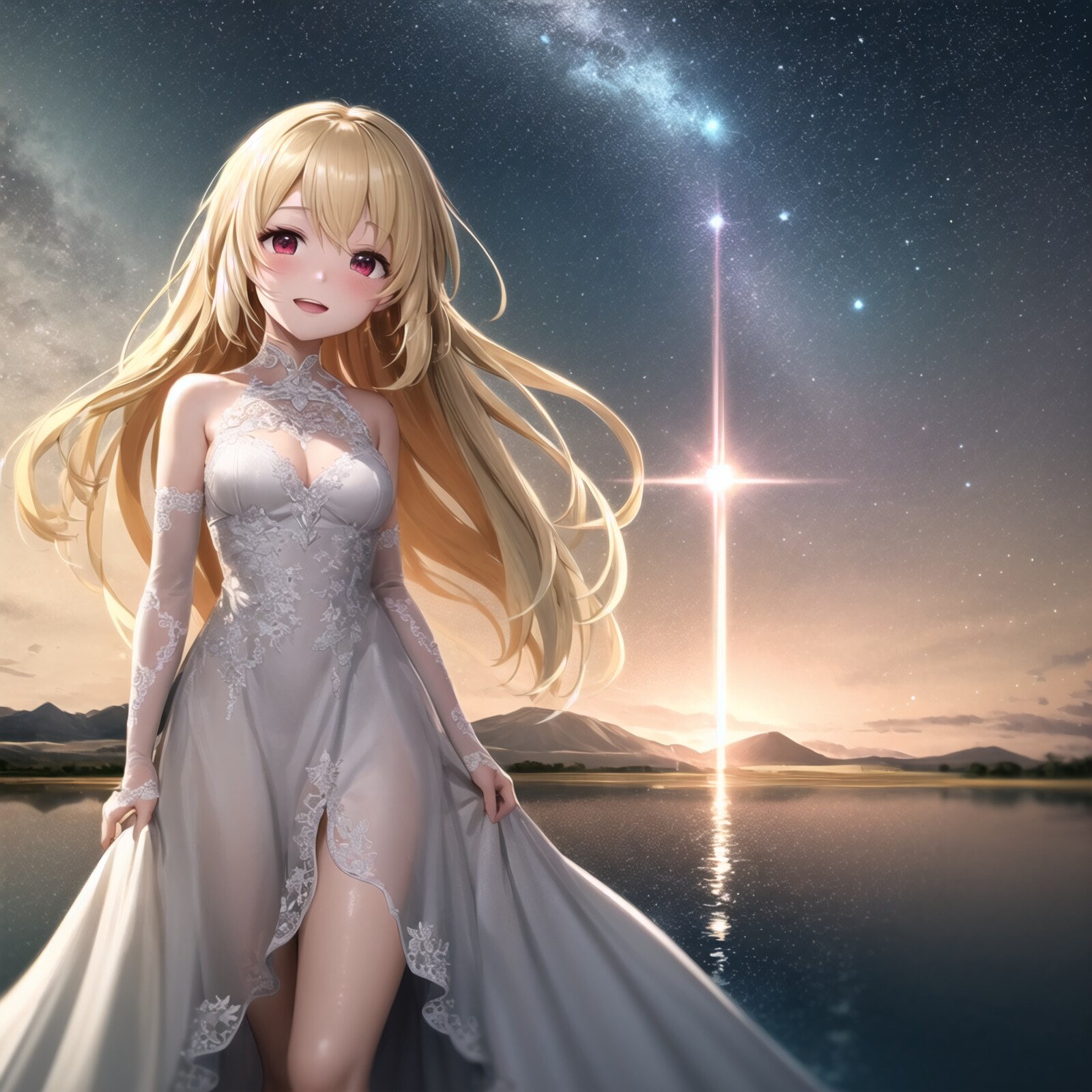 星降る湖の主