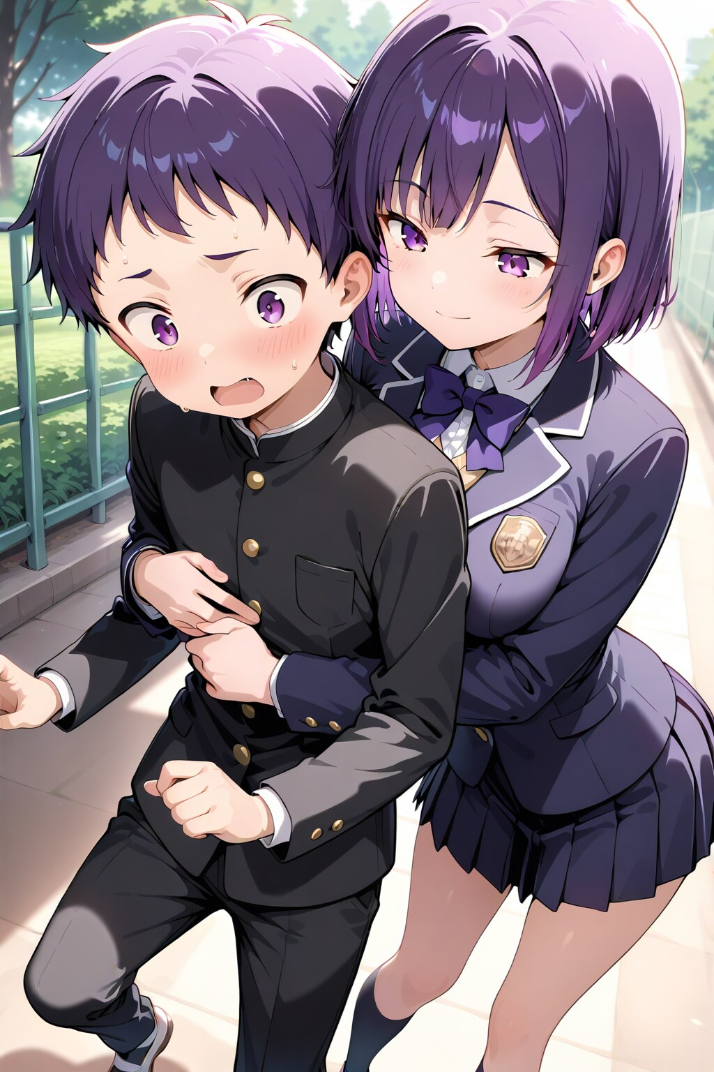 チビ兄くんとデカ妹さん