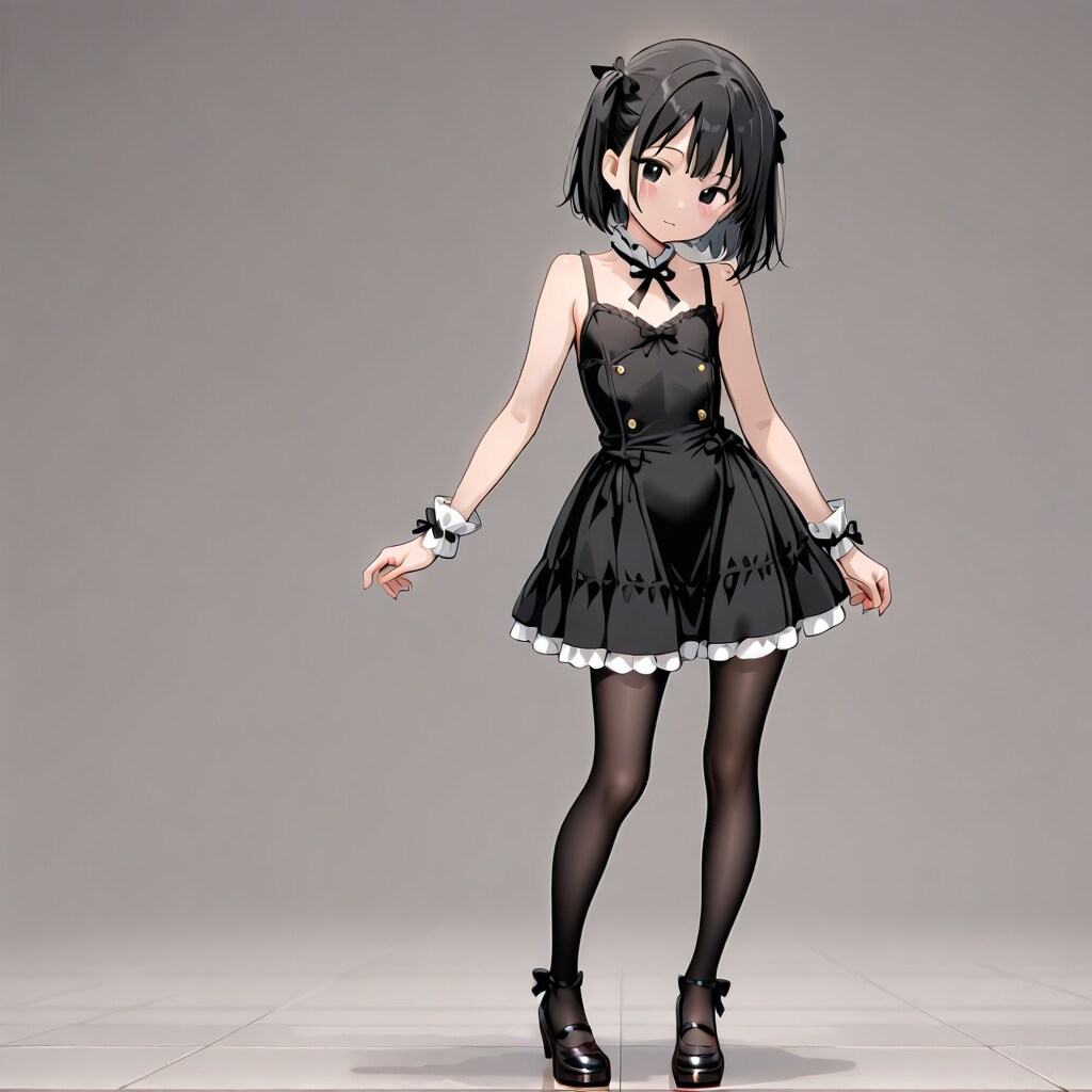 ブラックちゃんフィギュア