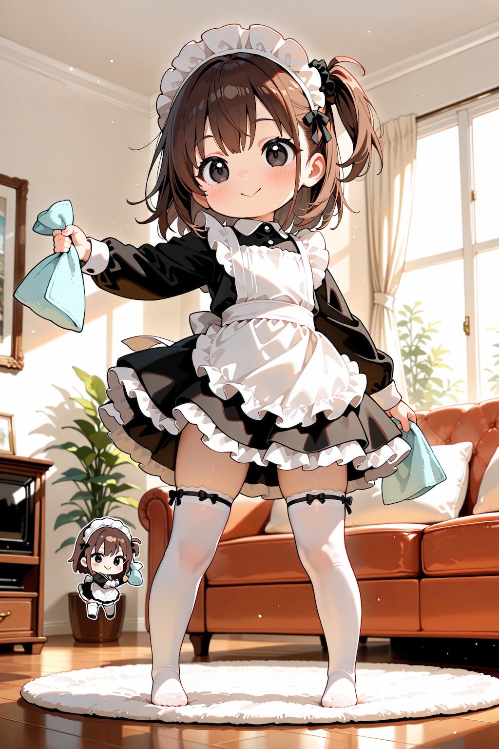 お掃除ちびキャラメイドさん Z422