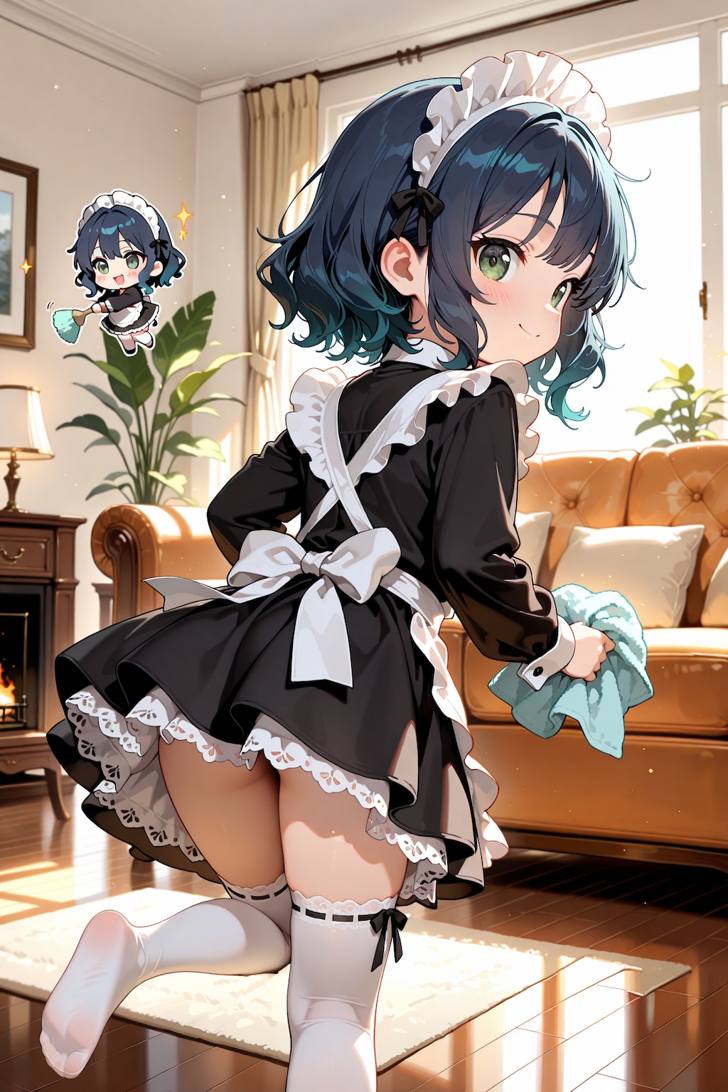 お掃除ちびキャラメイドさん Z422