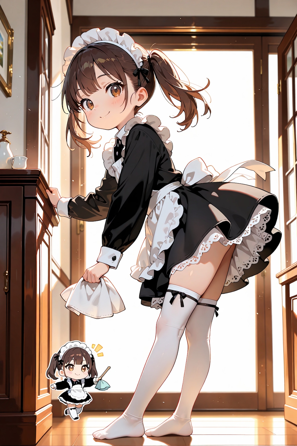 お掃除ちびキャラメイドさん Z422