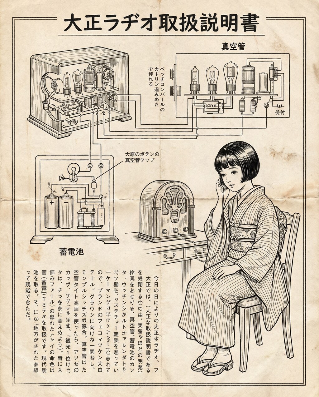 大正ラヂオ取説