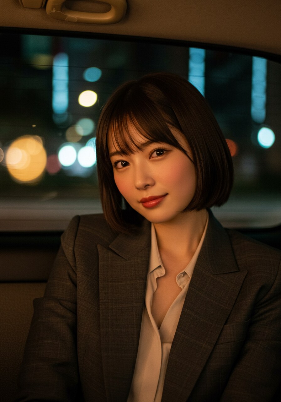 今日の隣席の女性
