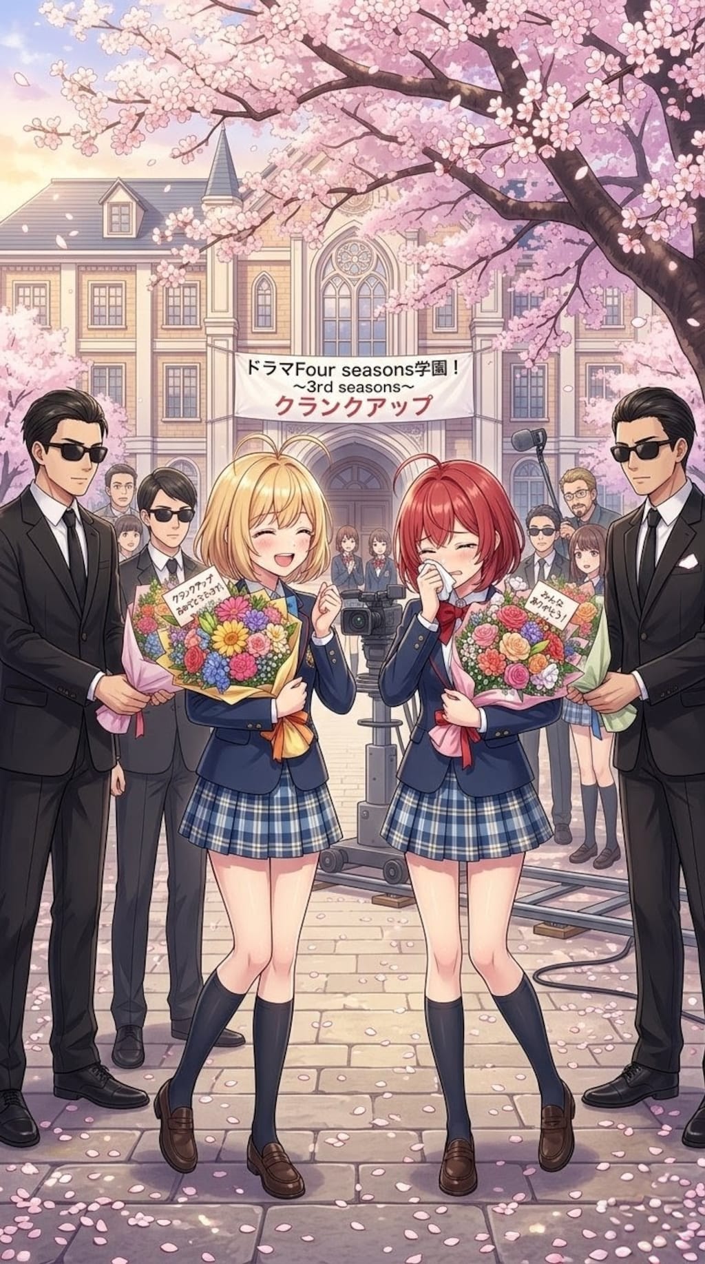 フォーシズ学園3クランクアップ！