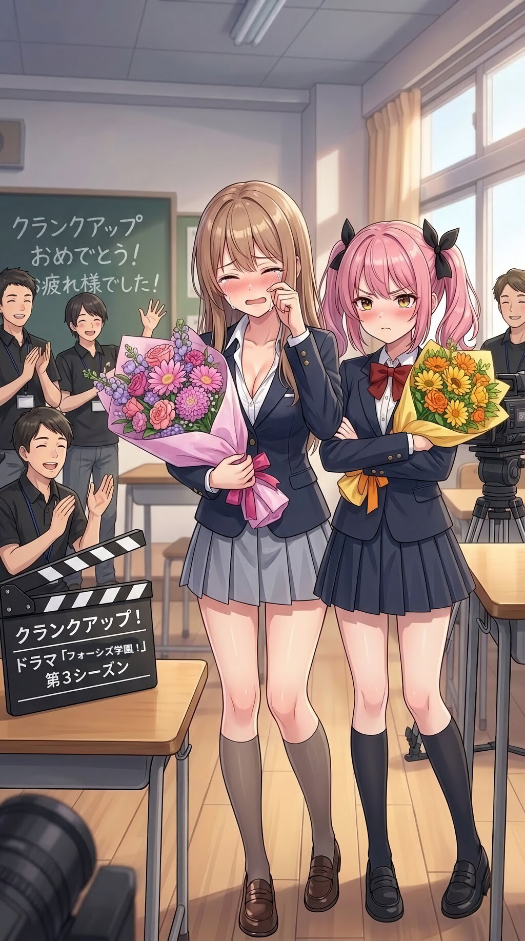 フォーシズ学園3クランクアップ！