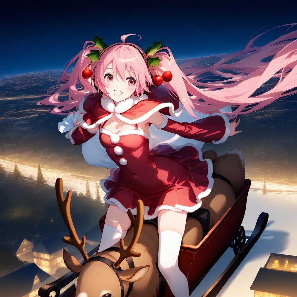 サンタコス桜ミク