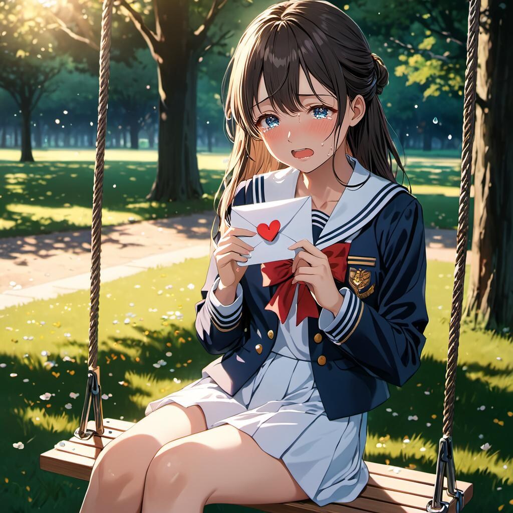私、頑張ったよ・・・ぐすん