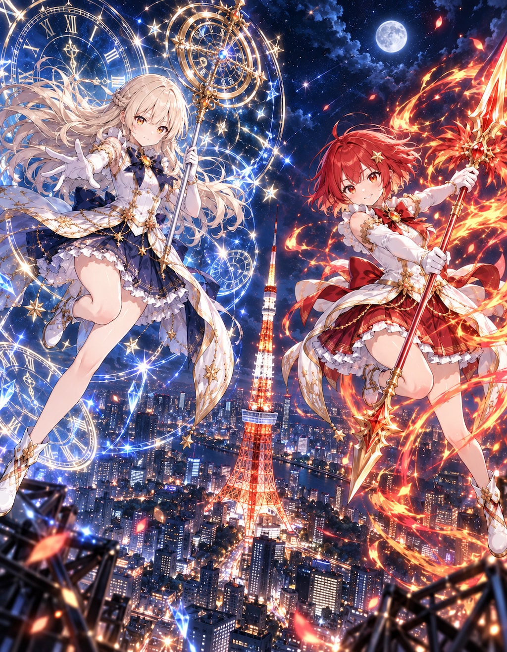 東京タワーと魔法少女