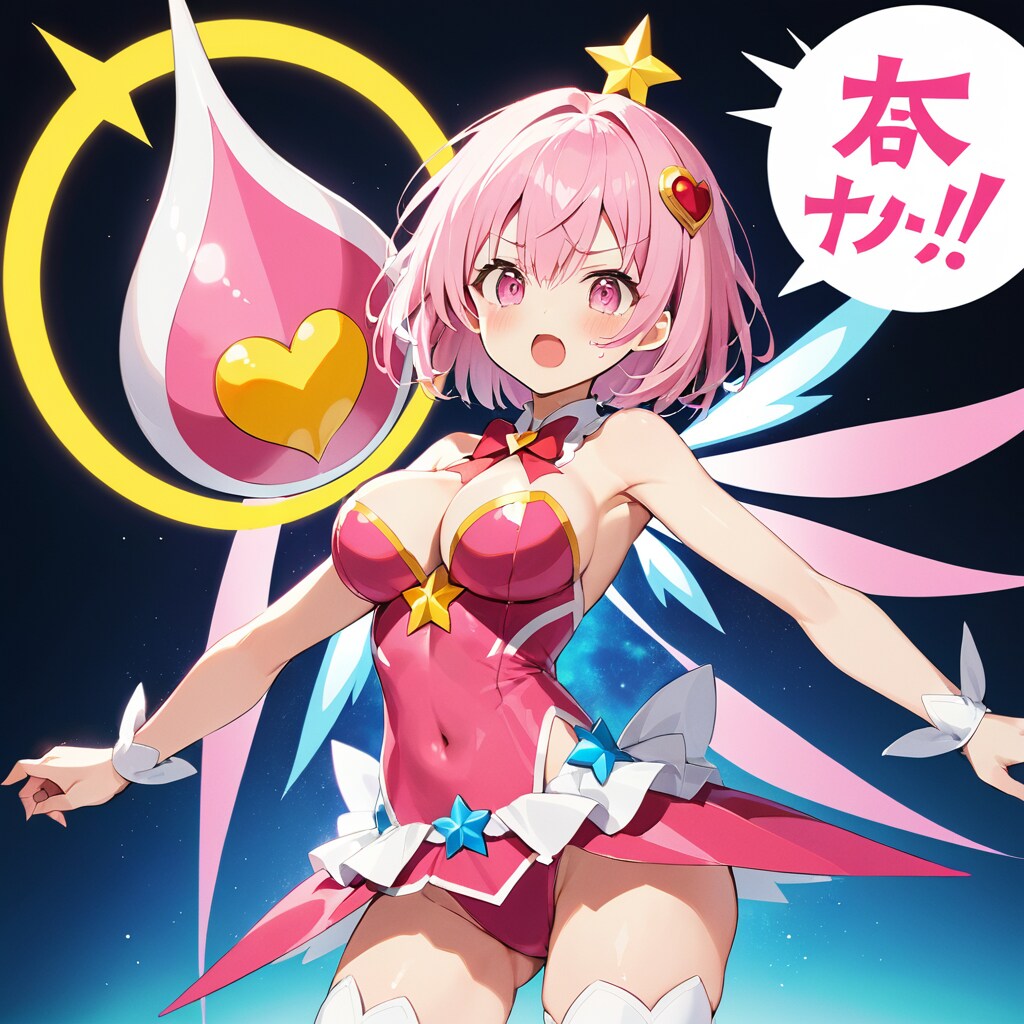 看板娘：マナ・テティス　魔法少女版