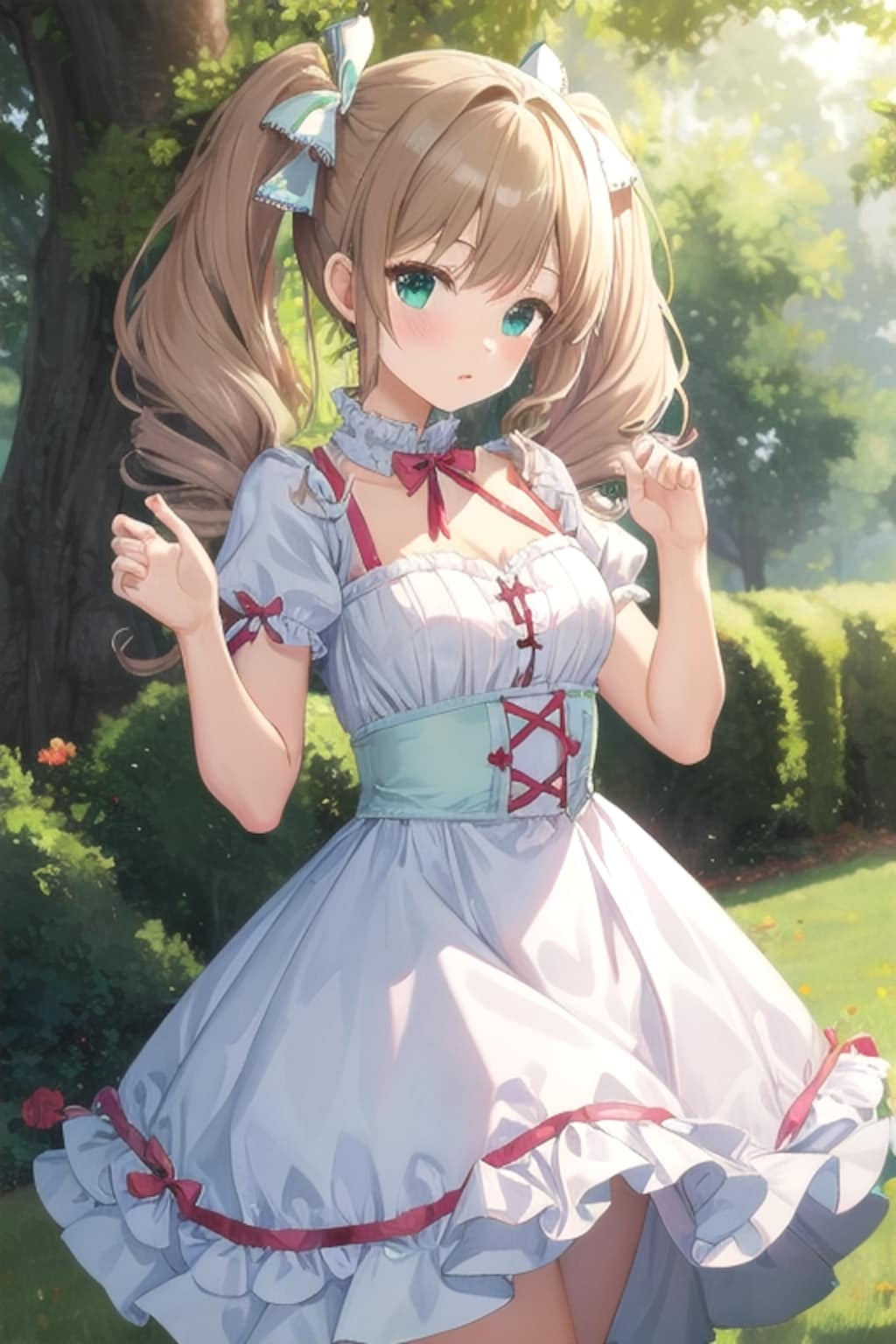 ツインテールガール