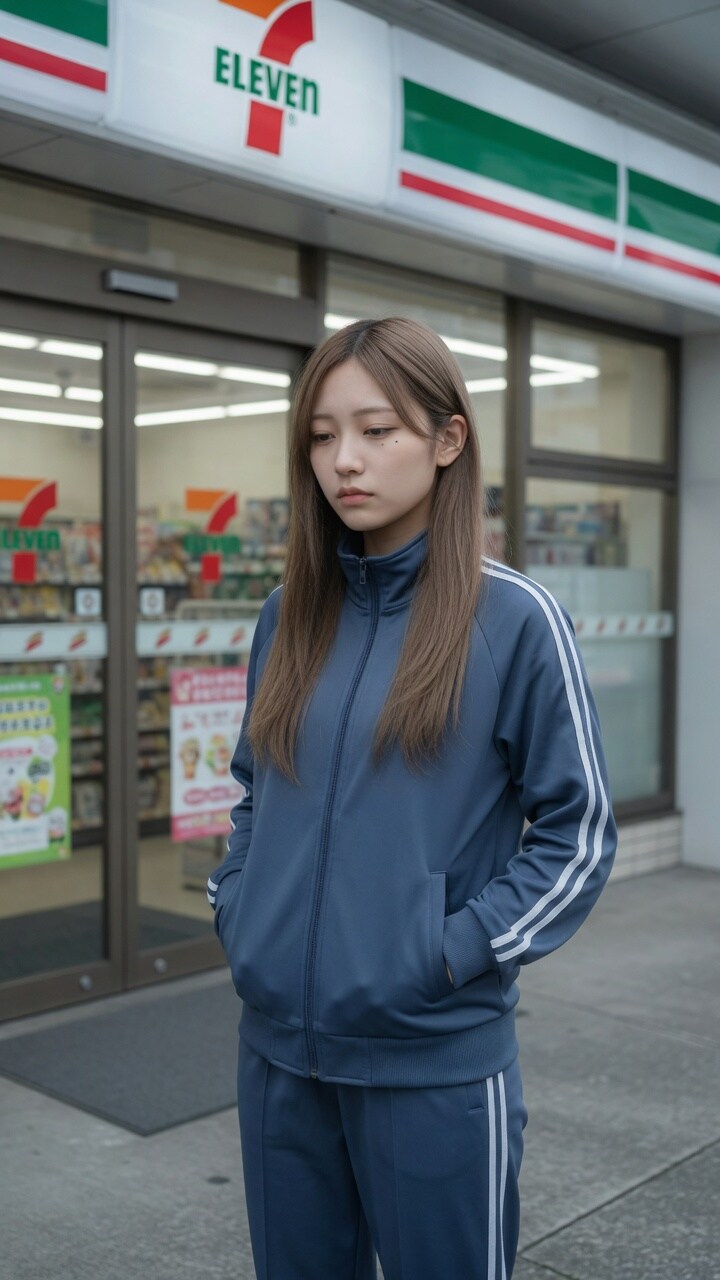 ジャージの女の子