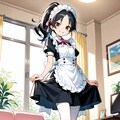 メイドコスの桃花 2枚目