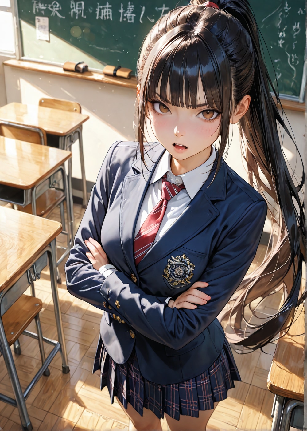 風紀委員長おまけのお散歩❣️