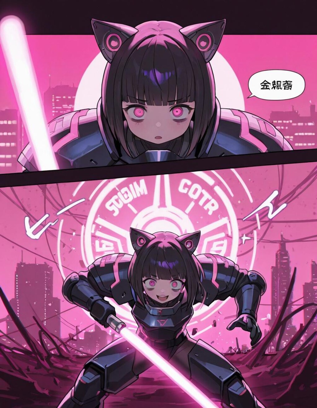 ヤミネコライバルちゃん