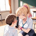 ギャルのアヘ顔ダブルピースから女装少年のペニバン逆アナルまで 5枚目
