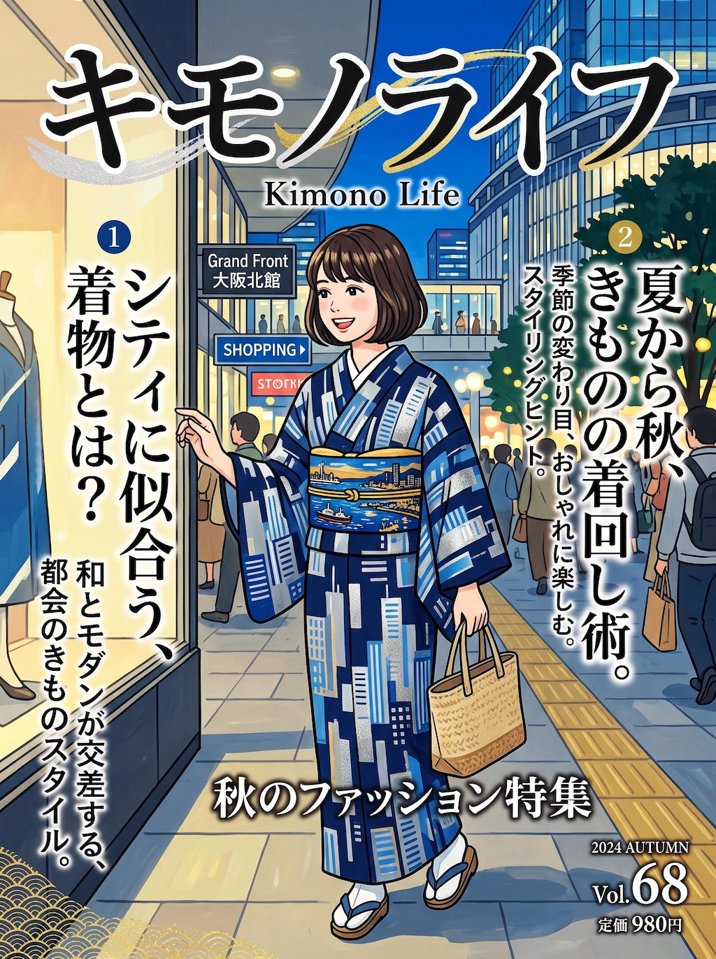雑誌表紙風