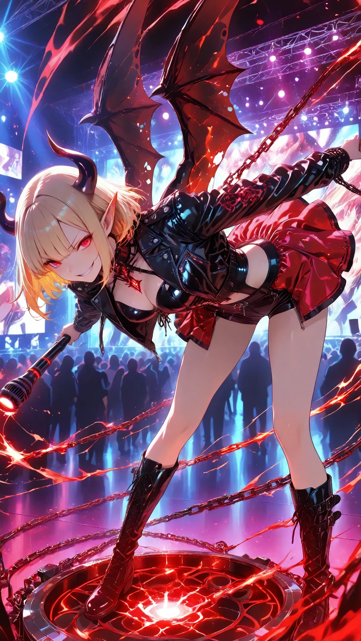 爆裂！歌う悪魔姫 | の人気AIイラスト・グラビア
