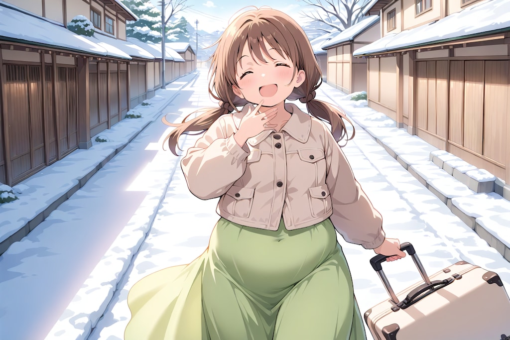 旅行1_これから滝を見に行きます！！