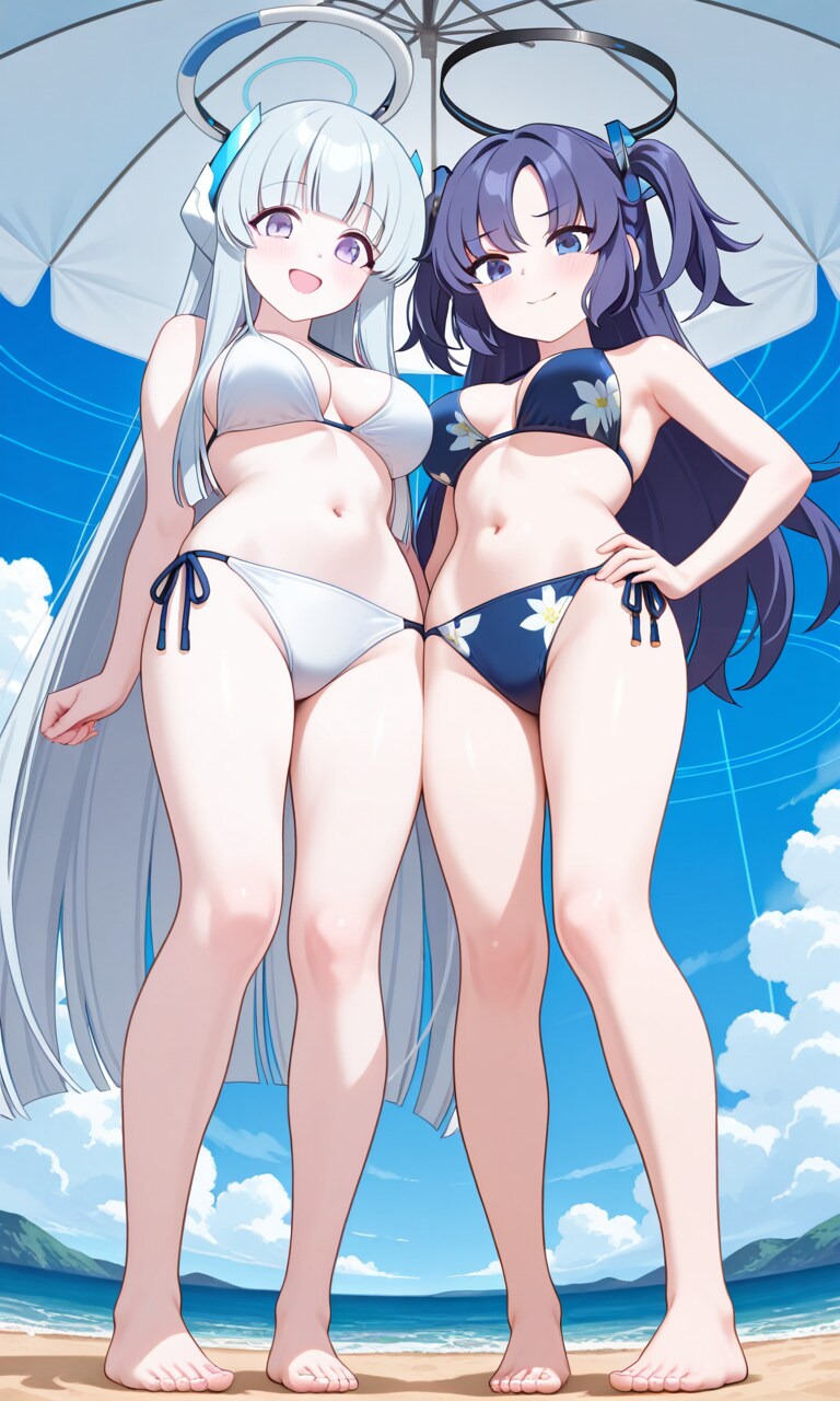 ユウカとノア　ビキニ　画集没5