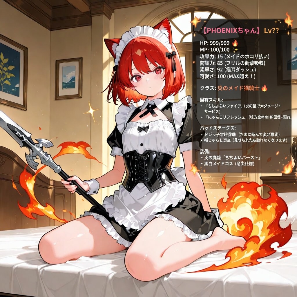 紅蓮の近衛メイド、PHOENIXちゃん