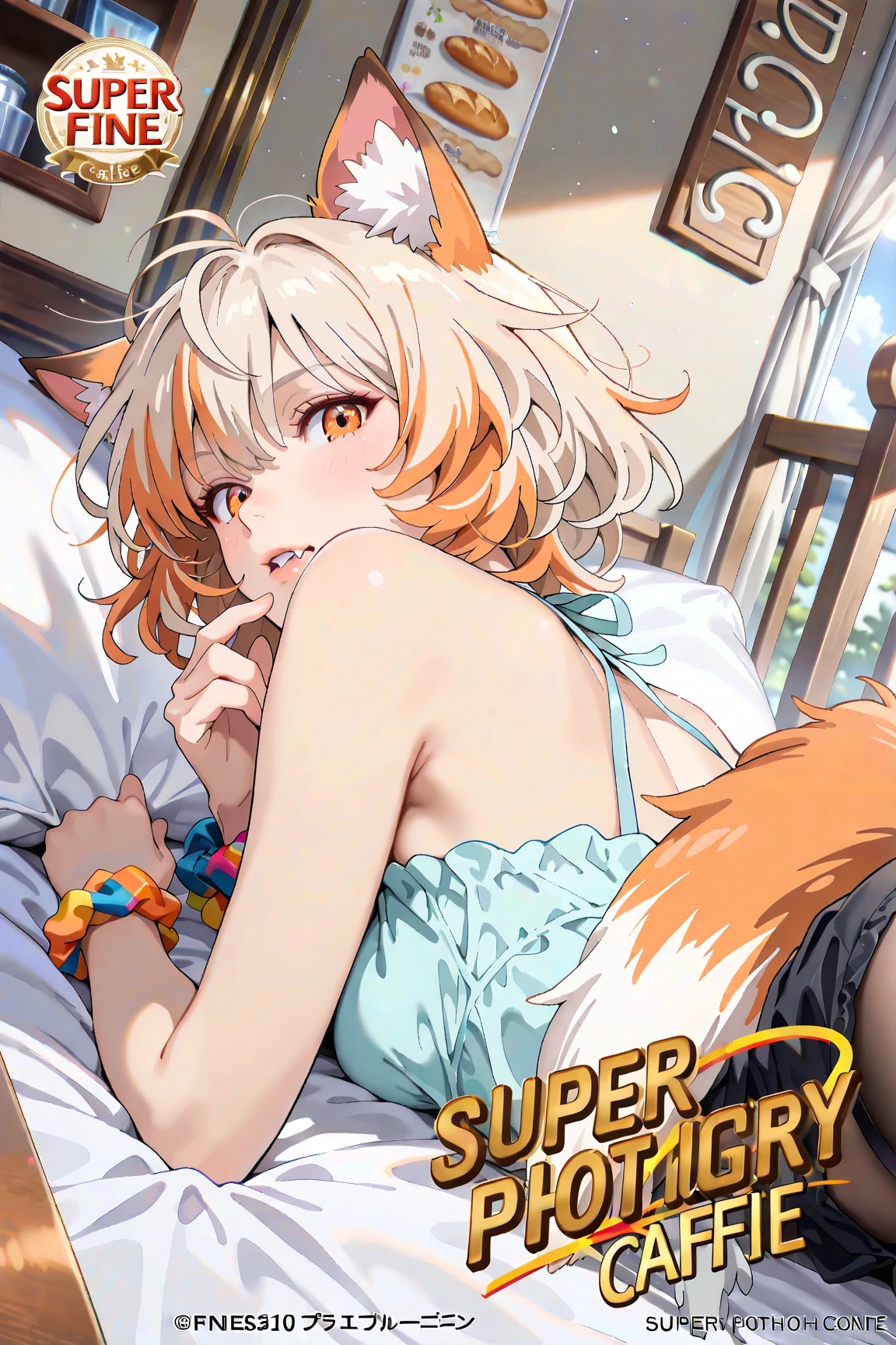 ベーカリーカフェの販促ポスター　＜琴葉バージョン＞