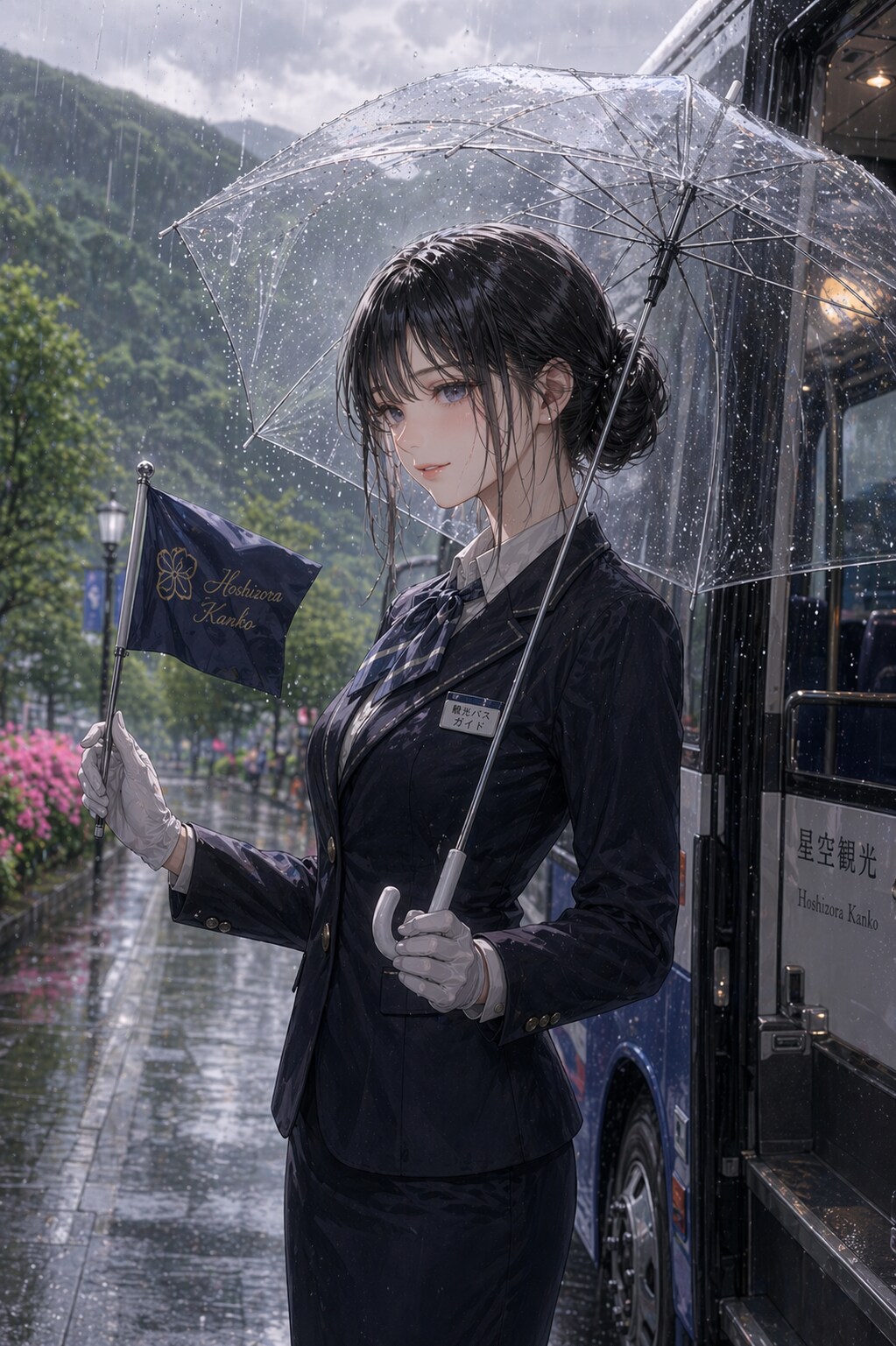 雨の日も笑顔で... 波夷羅ねずver