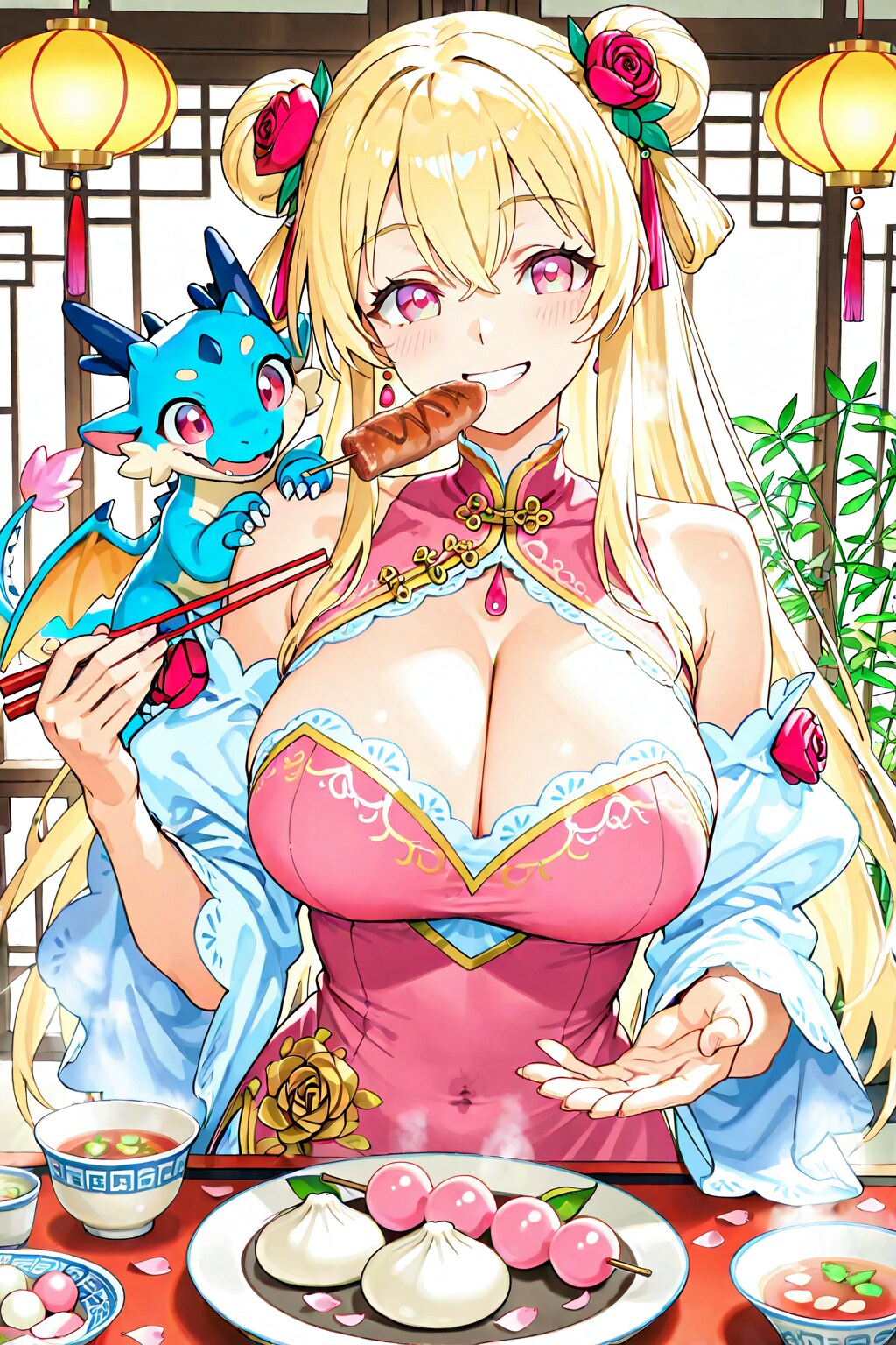 🌸【ドラゴニア王国 食料資源大臣】第24王女ロゼ・ドラゴニア