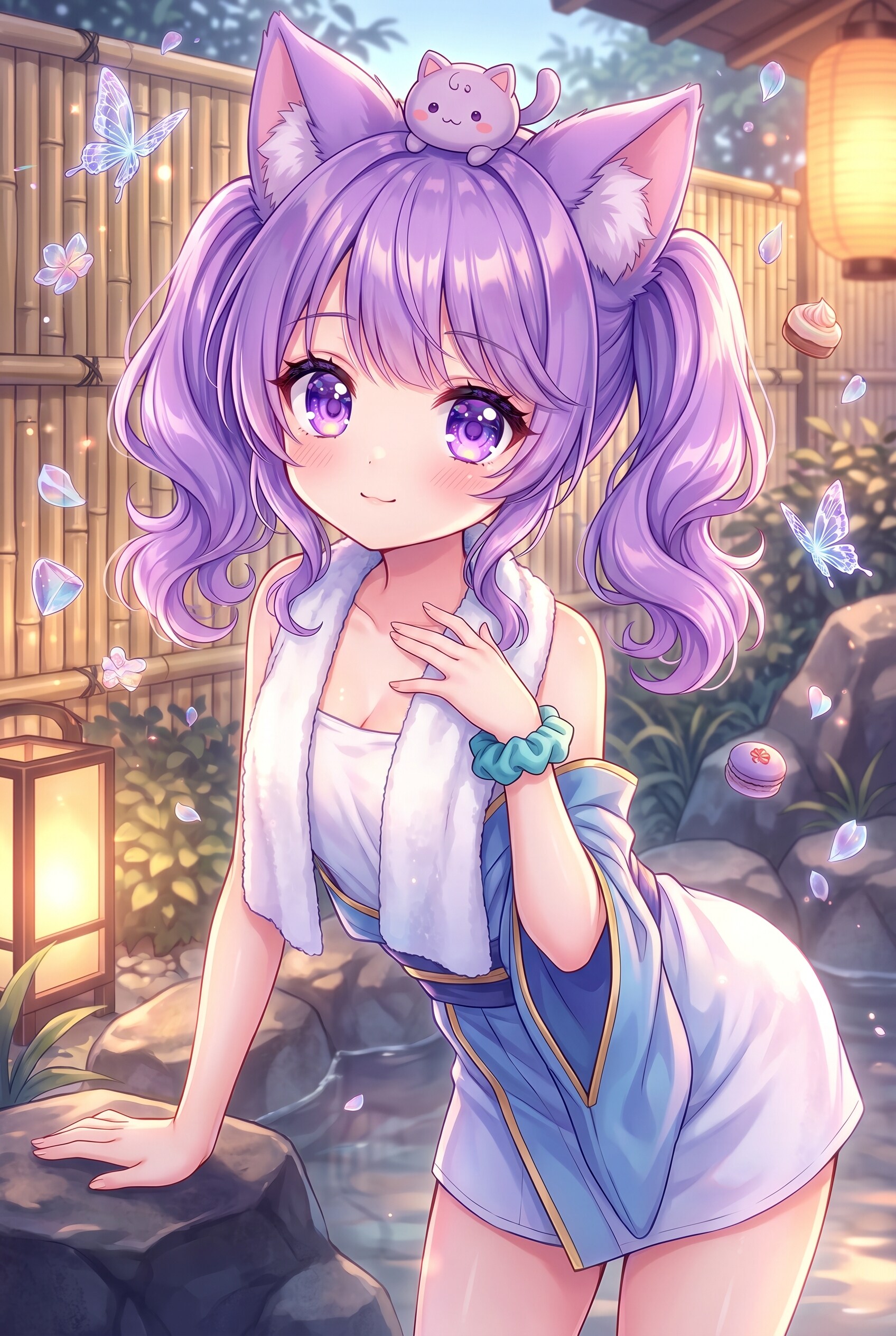 竹影湯煙紫猫姫