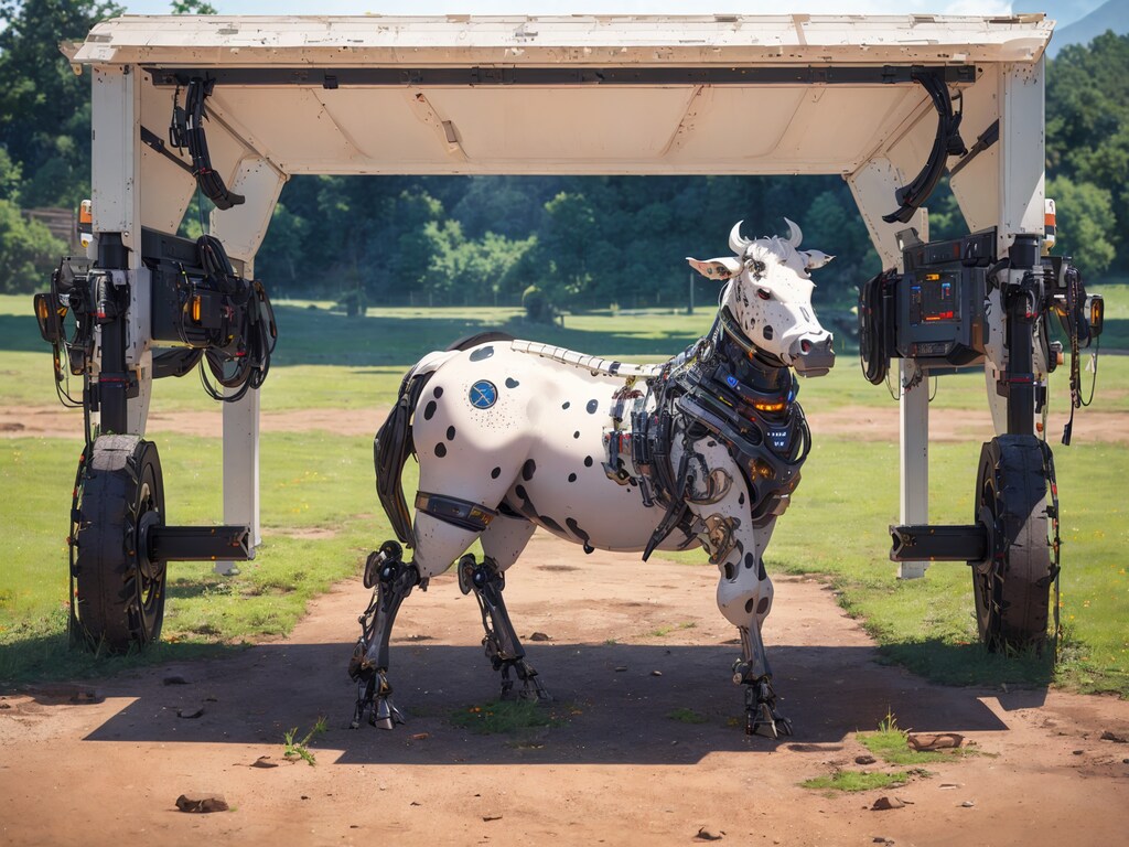 機械仕掛けの牛 その③
