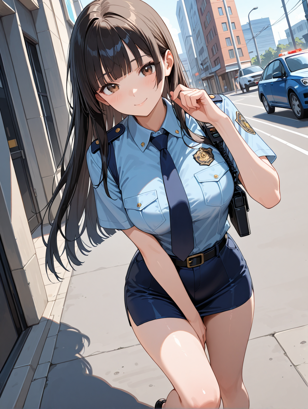 魔法娘２の制服ミニスカ＃１