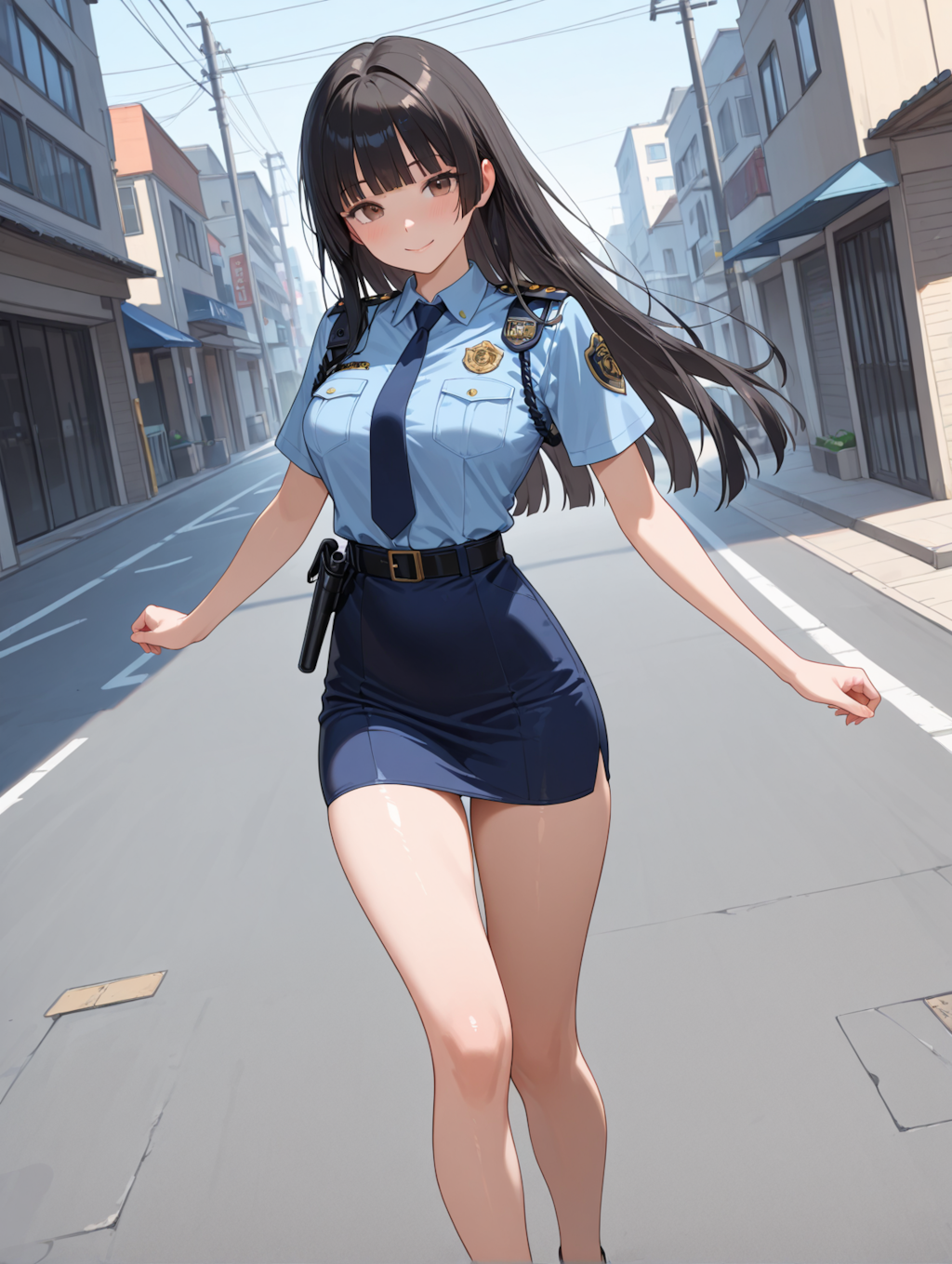 魔法娘２の制服ミニスカ＃１