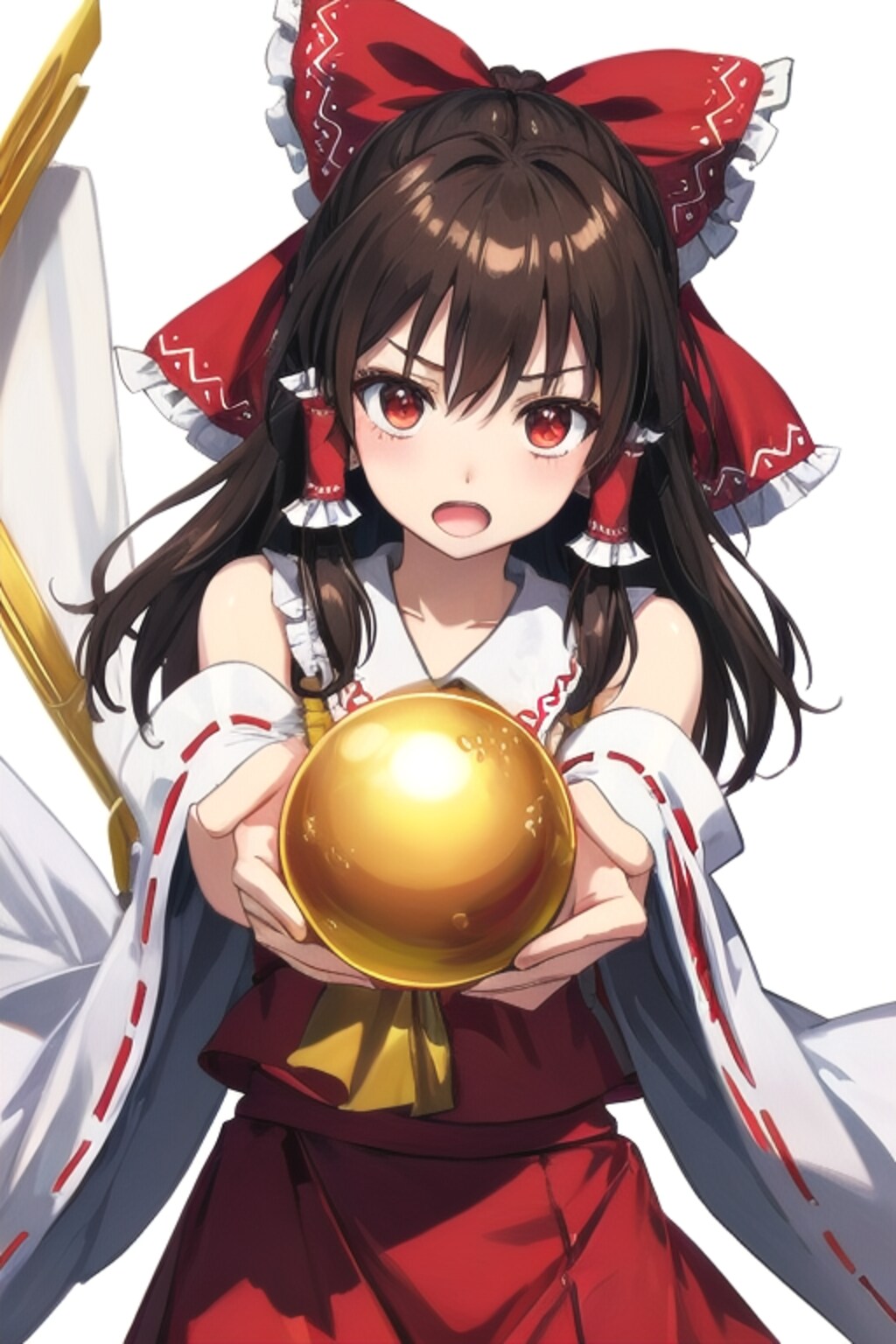 【コスプレ】博麗と金の玉