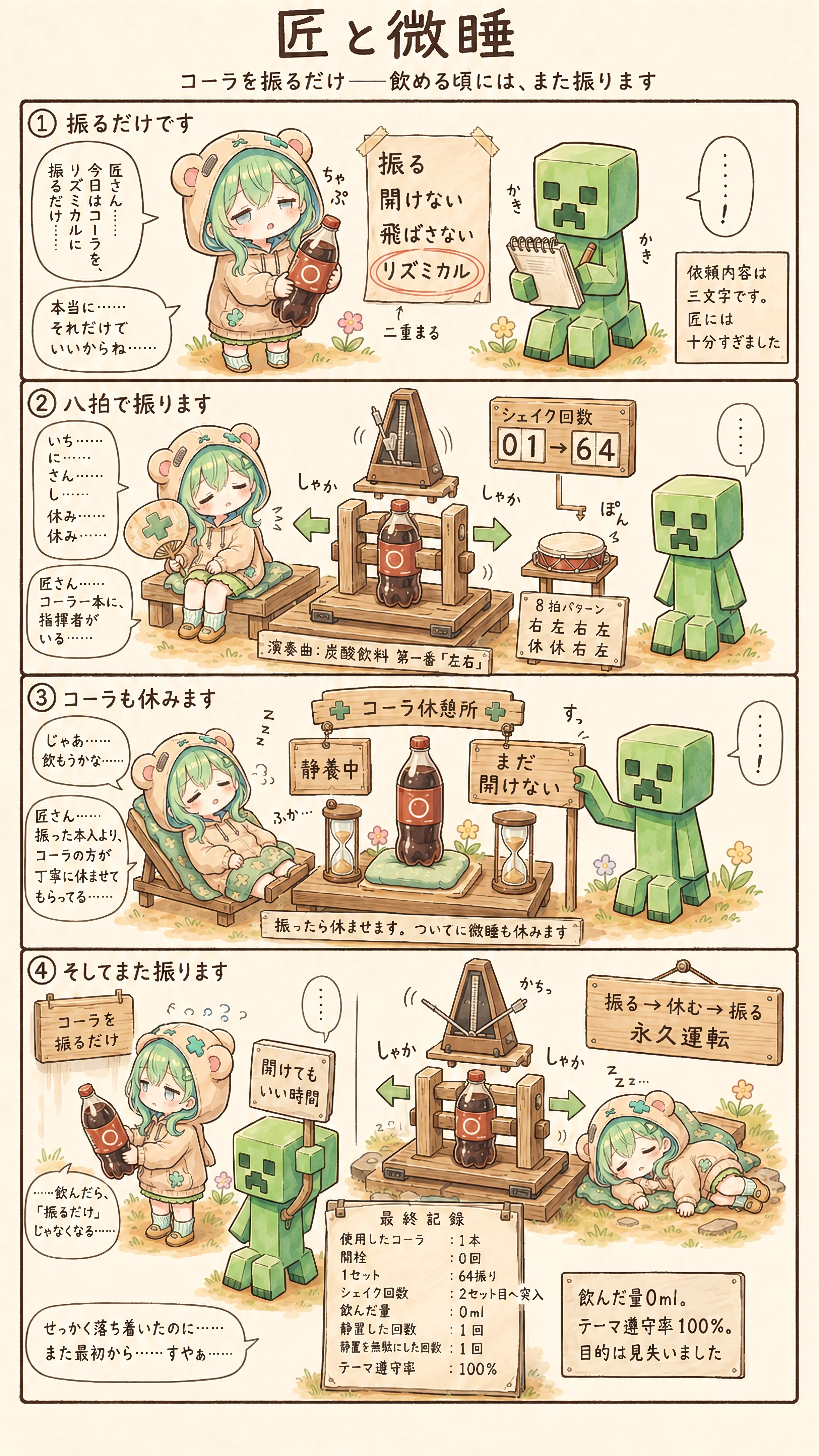 Shake, Rest, Repeat | の人気AIイラスト・グラビア
